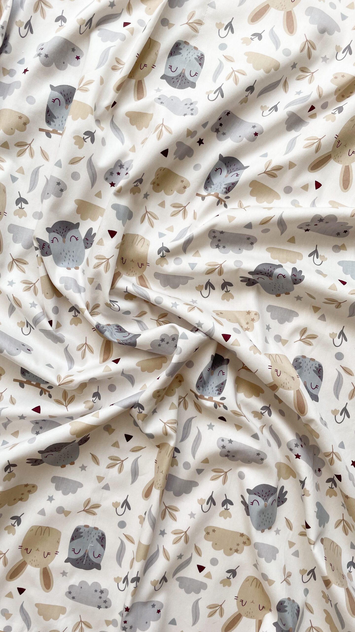 cuvertura satin bebe